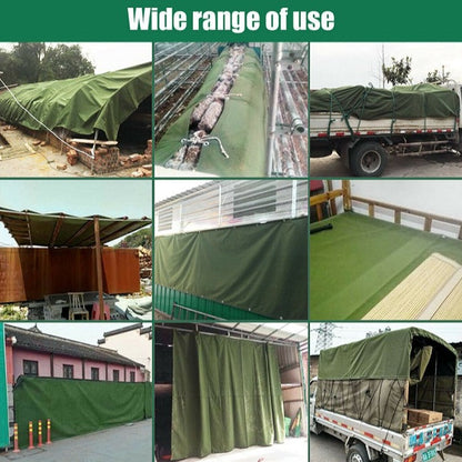 Super Heavy Duty Canvas Tarpaulin Uv Resistant Tear Proof