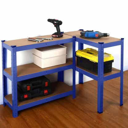 Heavy Duty Racking Blue Shelf Robust Warehouse Storage