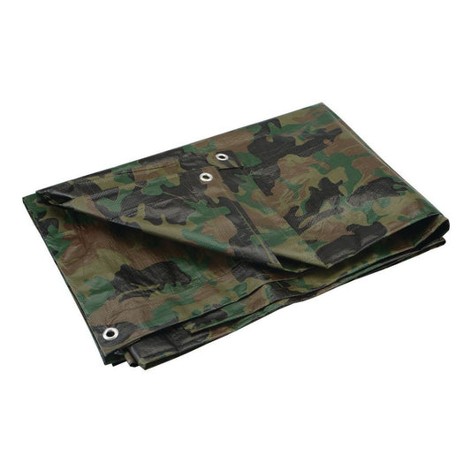 Tarpaulin Camo Heavy Duty For Cars Trailers And Boats Etc