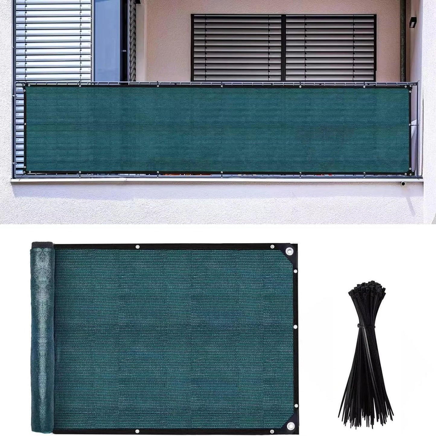 Protex Privacy Screen Garden Netting Windbreak Fencing 220gsm