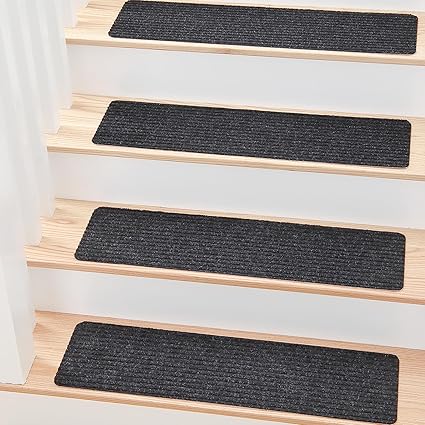 Non Slip Carpet Stair Treads Floor Mat Washable Staircase Pads