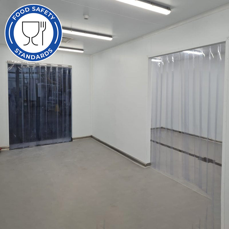 Food Grade PVC Strip Curtains To Maintain Temperature