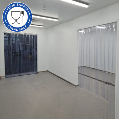 Pvc Strip Curtains Food Grade Rich Quality To Control Temperature