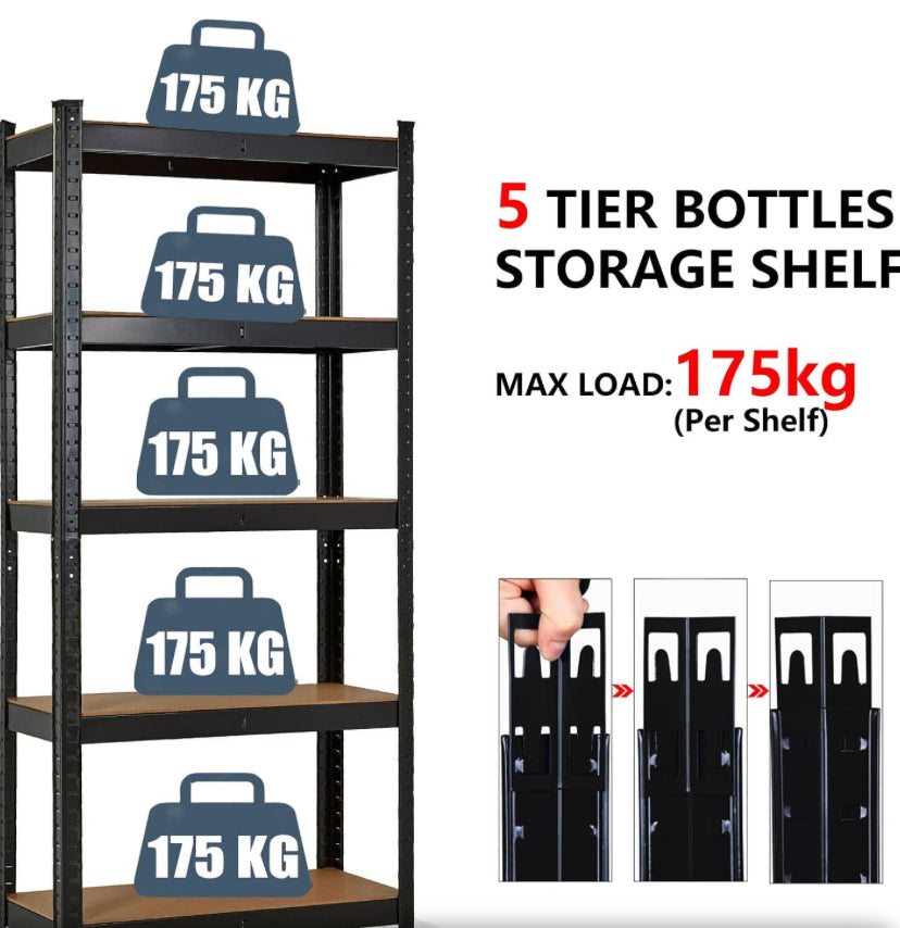 Shelves Racking Storage Shelf Bolt Less And Heavy Duty