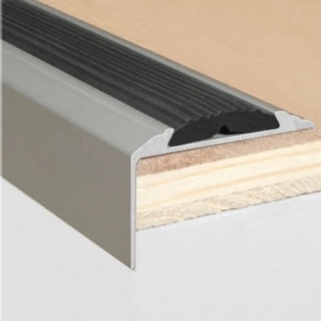 Aluminium Stair Nosing Anti Slip For Wood And Carpet