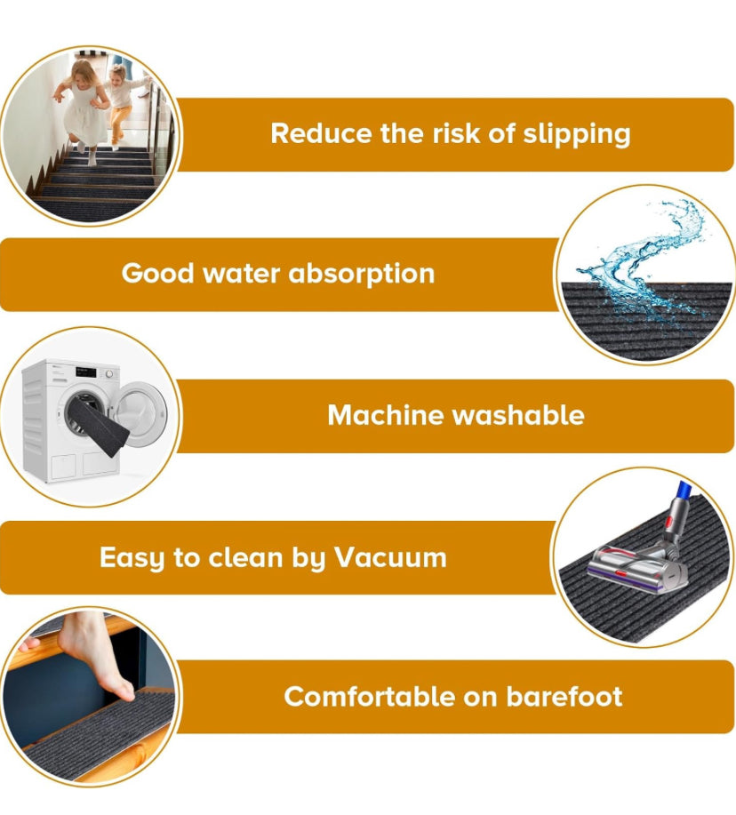 Non Slip Stair Treads Floor Mat And Staircase Pads