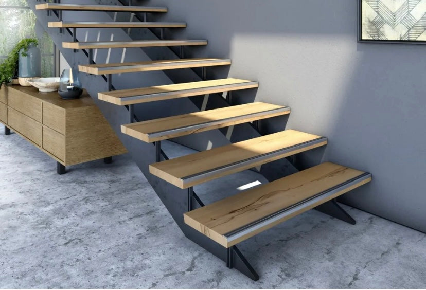 Aluminium Anti Non Slip Stair Edge Nosing