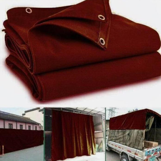 Super Heavy Duty Canvas Tarpaulin 550gsm Store Roofing