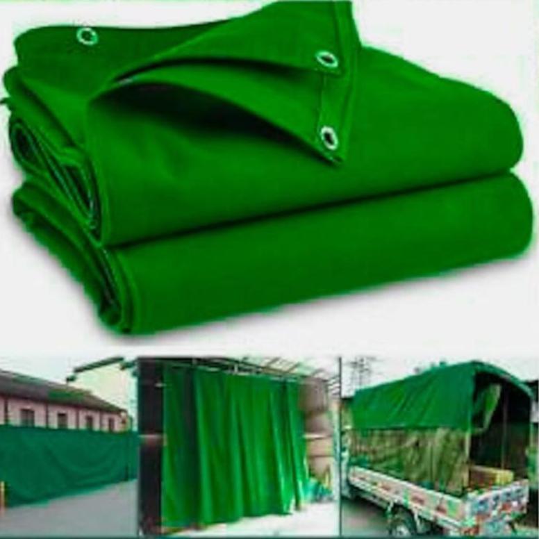 Super Heavy Duty Canvas Tarpaulin 550gsm Store Roofing