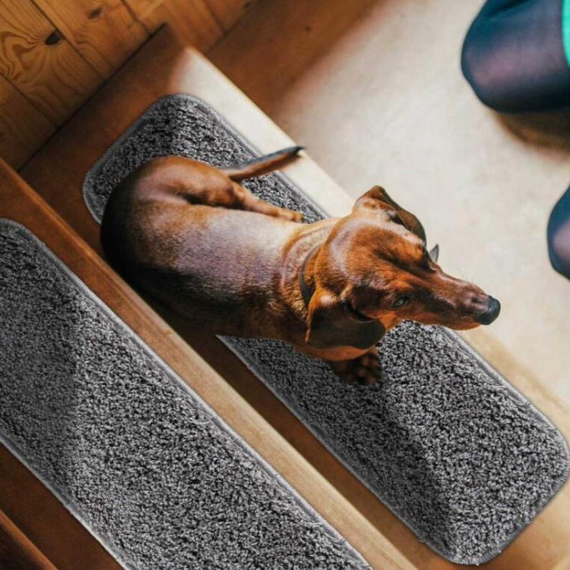 Non Slip Stair Treads Shaggy Floor Mat And Staircase Pads