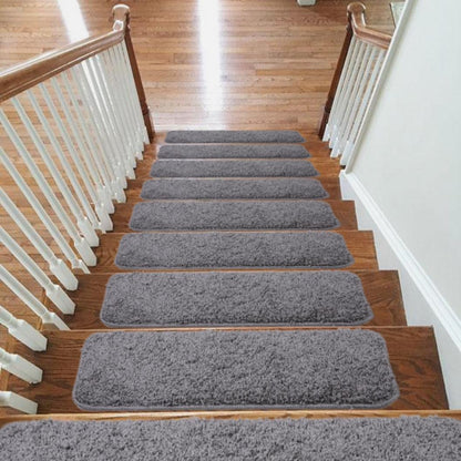 Non Slip Stair Treads Shaggy Floor Mat And Staircase Pads