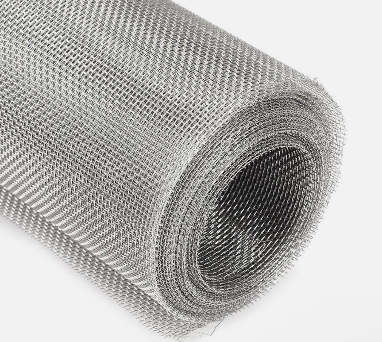 Rat Mesh Rodent Proofing Fine Wire Metal Netting Roll Stainless Steel