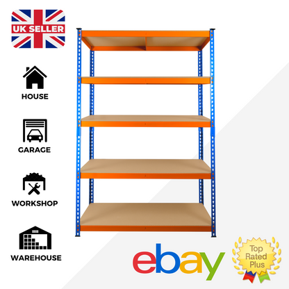 Super Heavy Duty Warehouse Racking Garage Shelving Bays