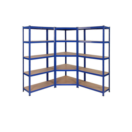 3x Corner Racking Bays Heavy Duty Garage Racking Bays